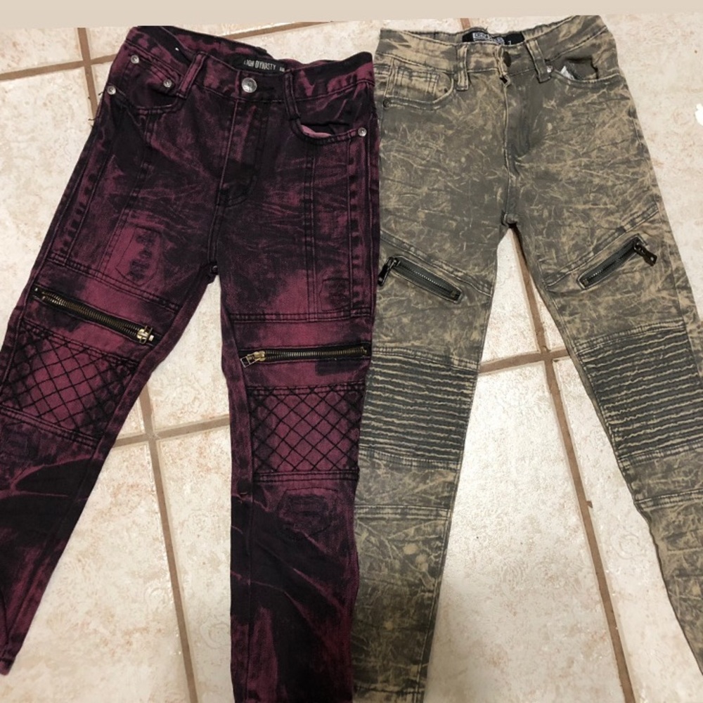 Bundle of boys jeans